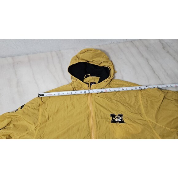 CS Crable Sportswear Men's Jacket XXL Missouri Tigers Embroidered Hooded, Korean - Picture 2 of 9